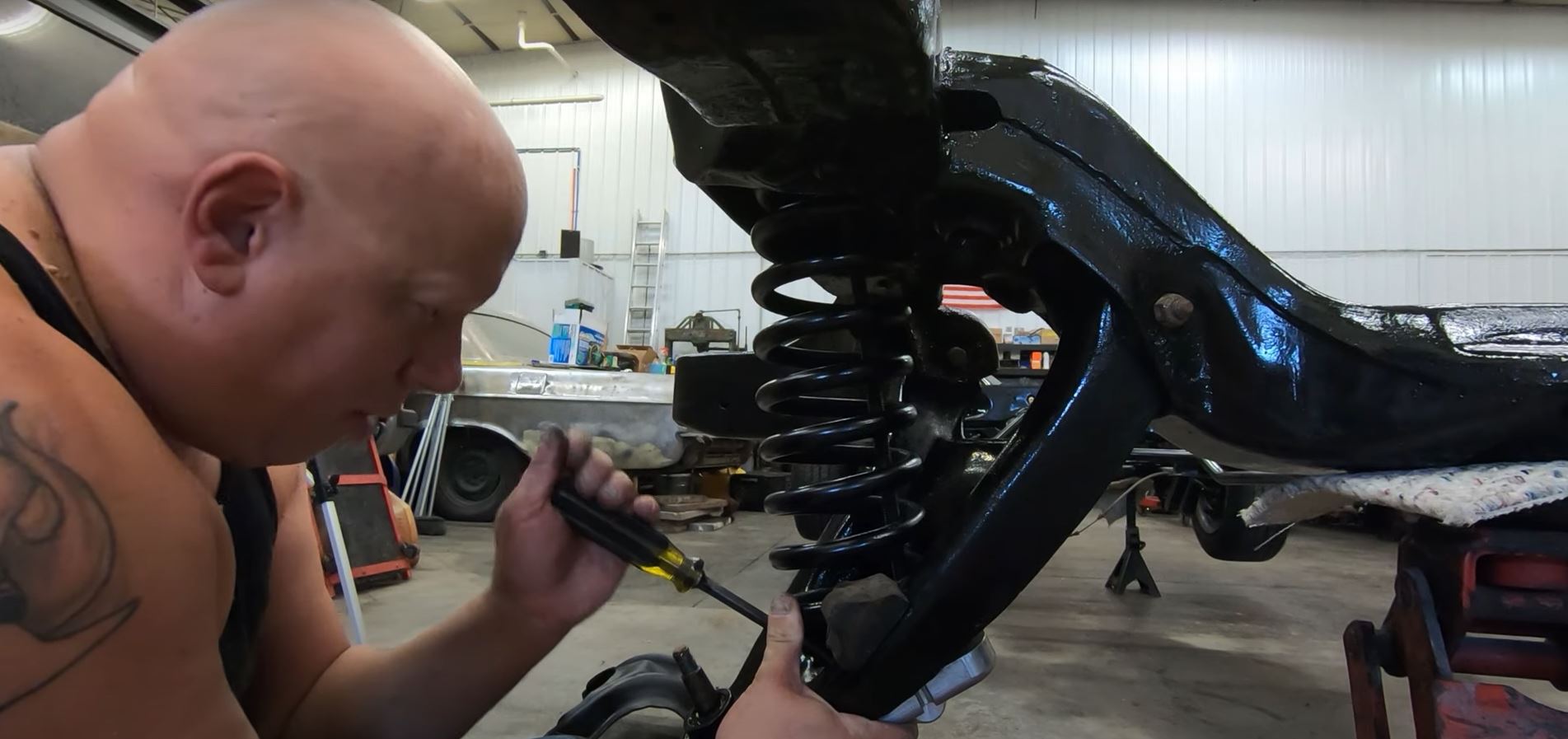 How To Install Front Coil Springs Ground Up Motors