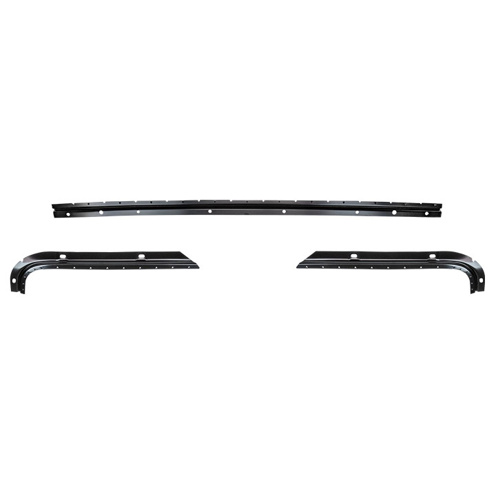 19671969 Chevrolet Rear Headliner Retaining Strips, 3pcs