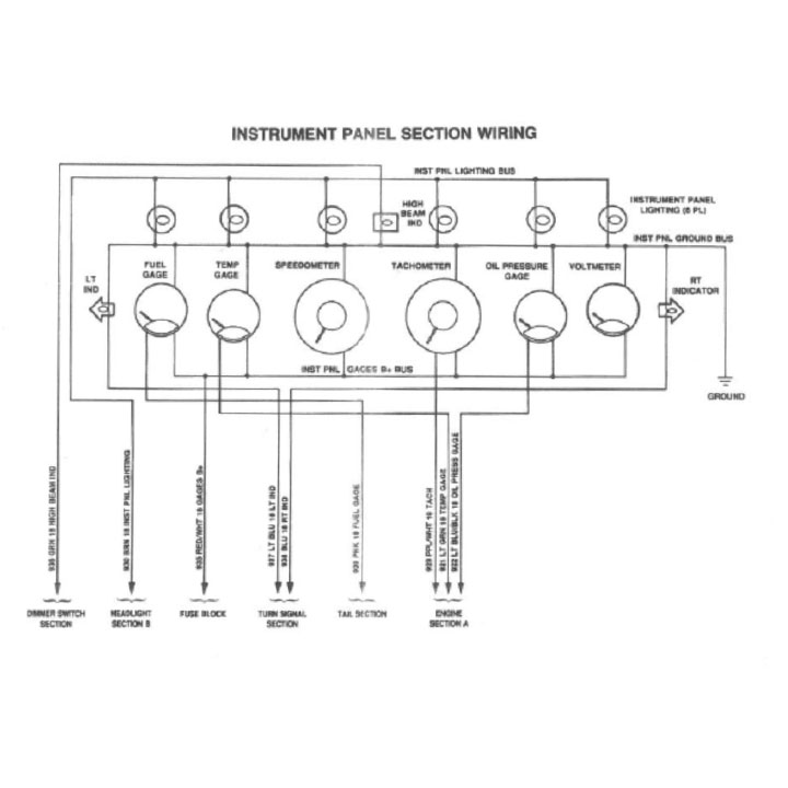 Universal Intellitronix 10 Circuit Universal Wire Harness