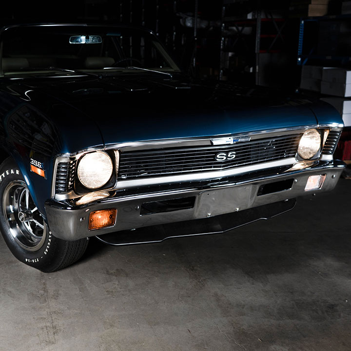 19681974 Nova Pro Touring Front Spoiler Kit Black