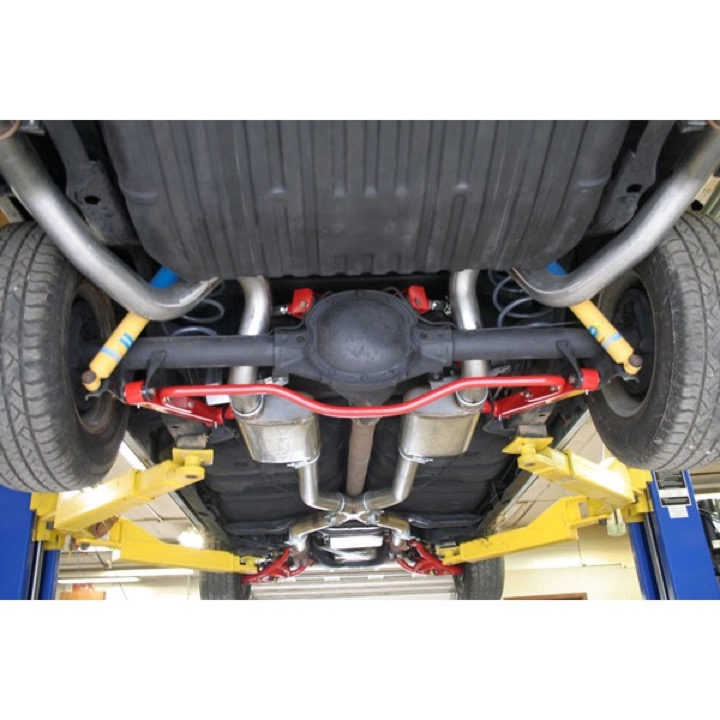 UMI 19641972 GM ABody 1 Inch Solid Chromoly Rear Sway Bar, Black