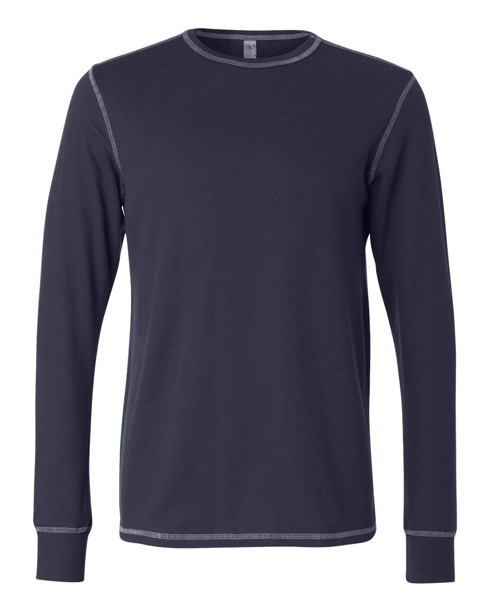 Canvas Long Sleeve Contrast Stitch Lombard Thermal TShirt 3500 eBay