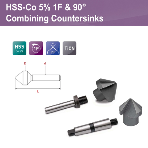 Counter Sinks SSA ตัวแทนจำหน่าย สินค้าประเภทเครื่องมือสำหรับงานกลึง งานเจาะ งานกัด กับโลหะทุก