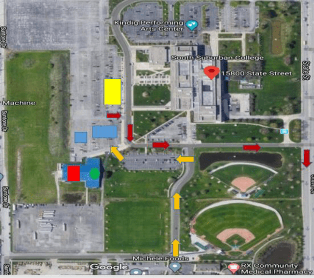 South Suburban College Directions Pritzker_Map | South Suburban College