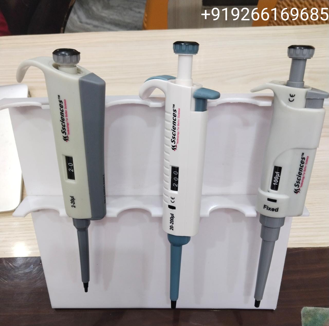 SSCIENCES Micro Pipette Variable Volume & Fixed Volume