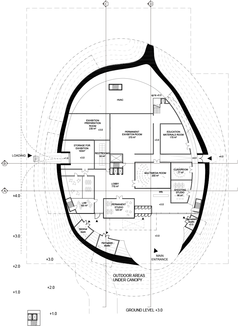 ground level plan SsD