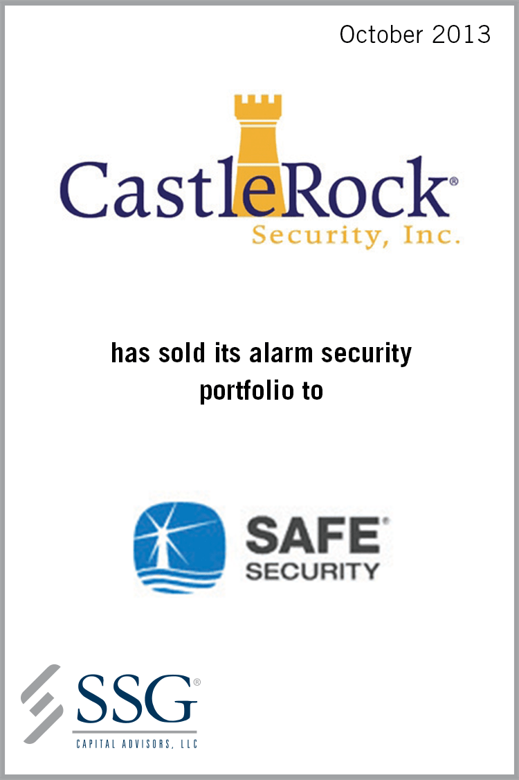 CastleRock Security Holdings, Inc. SSG Capital Advisors, LLC