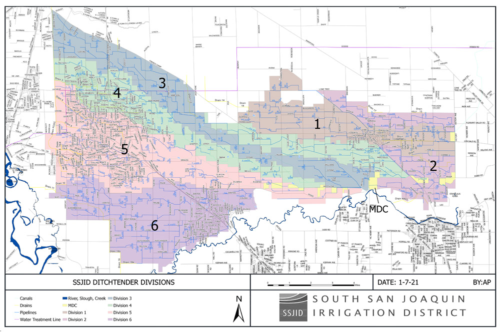 Irrigation Management Division Maps SSJID