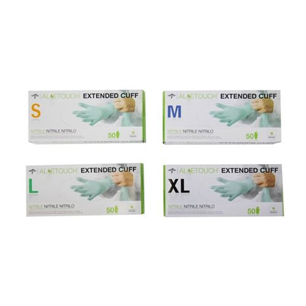 Aloetouch Nitrile 12In Glove Large Powder Free B50 SSS Australia