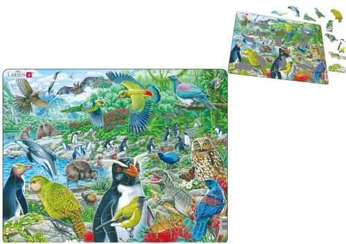 New Zealand Wildlife Puzzle SSS Toys