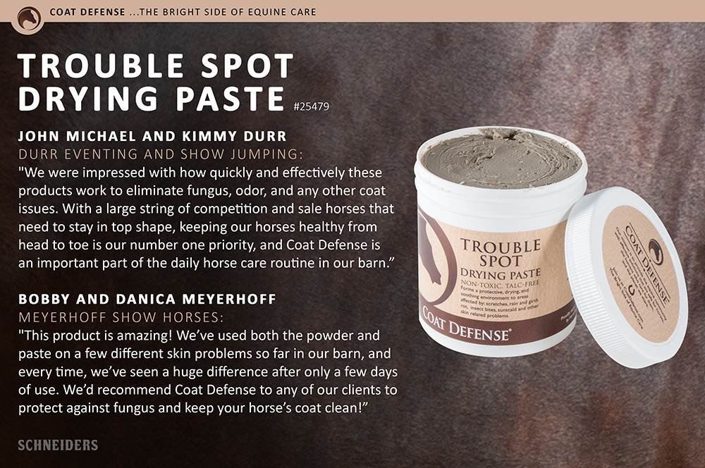 Coat Defense® Trouble Spot Drying Paste Schneiders Saddlery