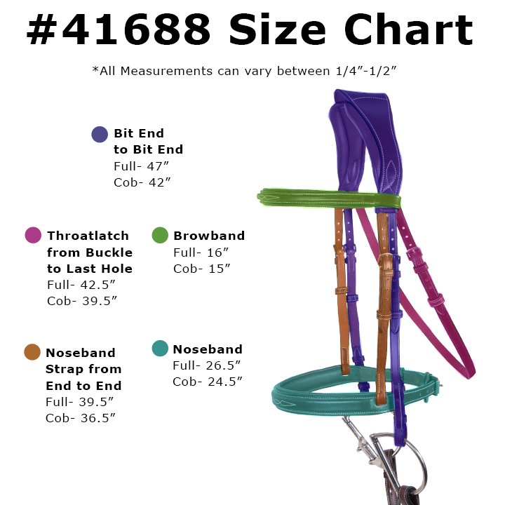 Joseph Sterling® Padded Poll Relief Monocrown English Bridle Schneiders