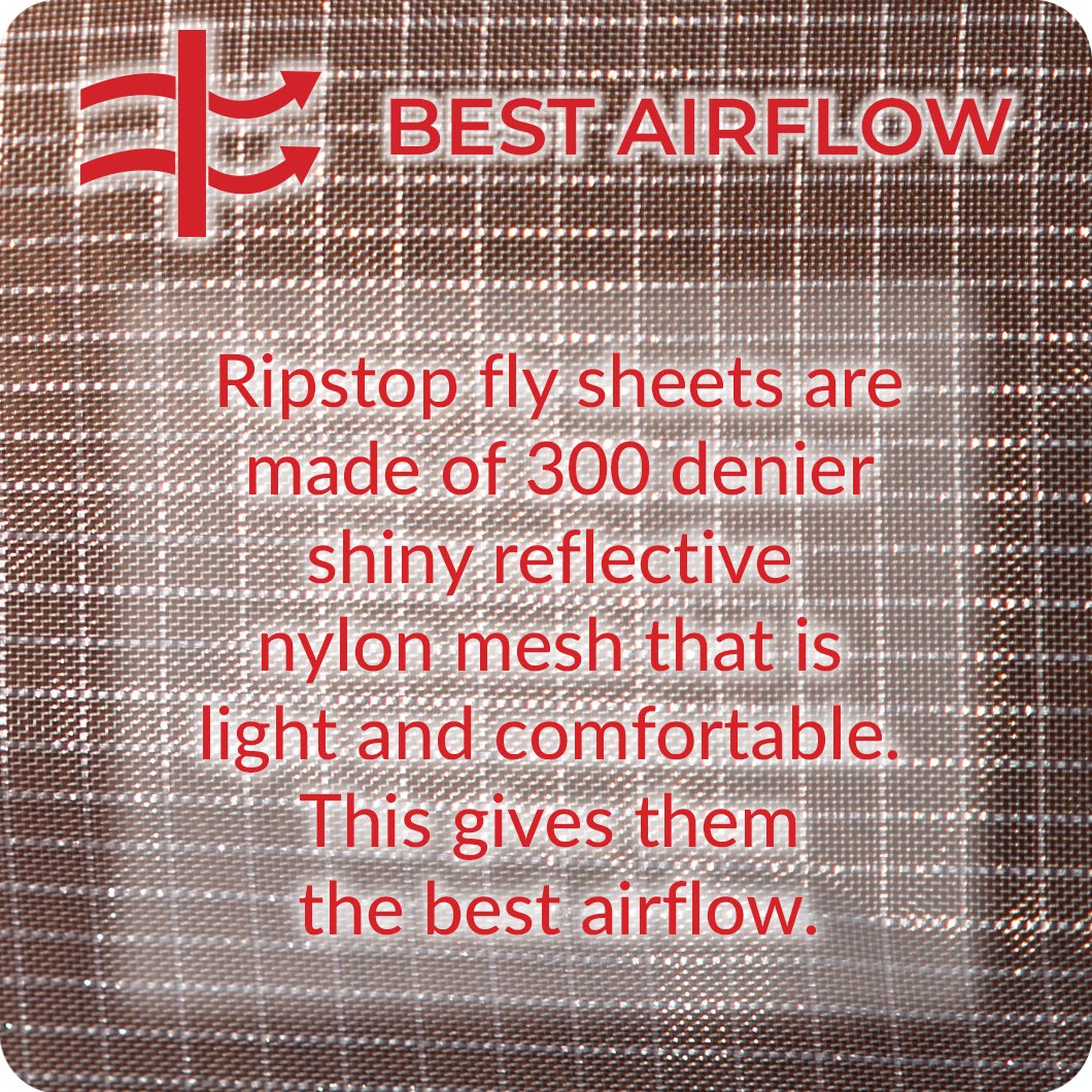 Ripstop Nylon Mesh Fly Sheets Schneiders