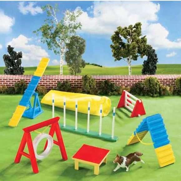 Breyer Dog Agility Set Schneiders Saddlery