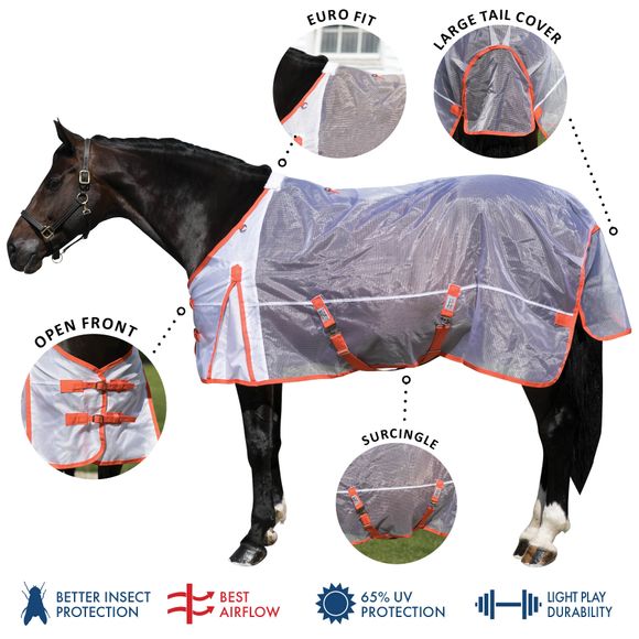Ripstop Nylon Mesh Fly Sheets Schneiders Saddlery