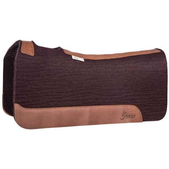 5 Star Saddle Pads Western Wool Handmade Schneiders