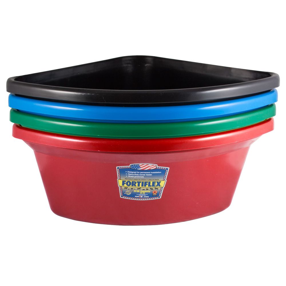 Fortiflex 24 Quart Corner Feeder Schneiders Saddlery