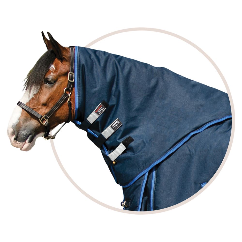 ARMORFlex® Challenger VFree® Fit Big Fella Draft Turnout Blanket Neck