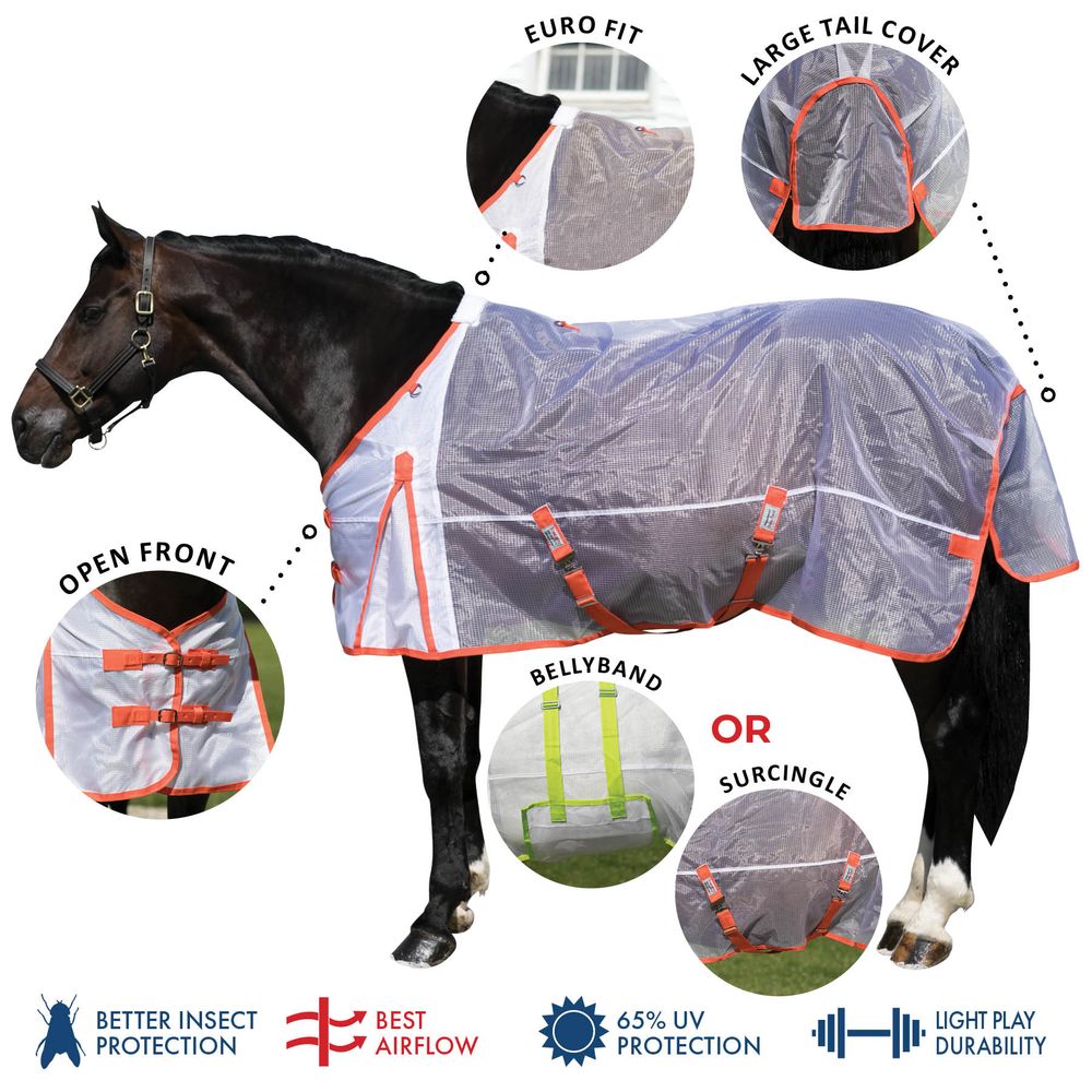 Ripstop Nylon Mesh Fly Sheets Schneiders Saddlery
