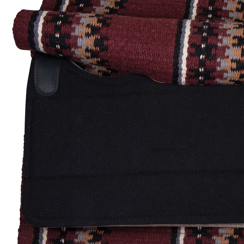 Classic Equine® ESP™ Contour Wool Top Western Saddle Pad 34" x 38