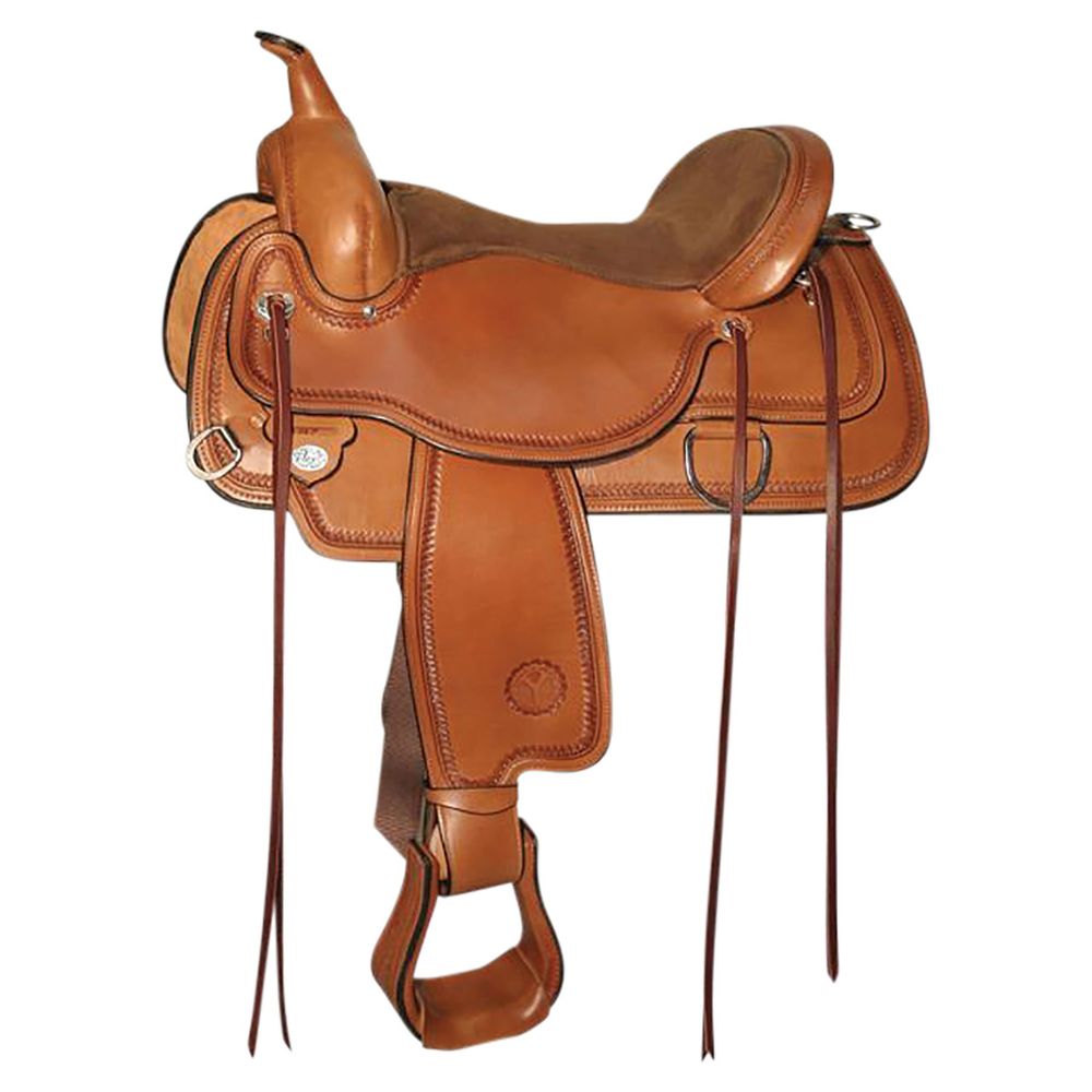 Circle Y Topeka Flex2® Western Trail Saddle Schneiders Saddlery