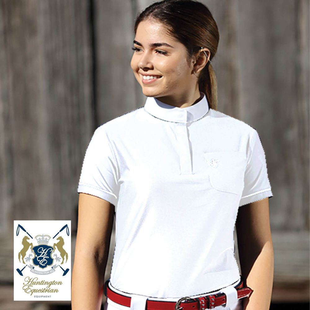Huntington Equestrian® by Schneiders Nikki Kwik Dry Short Sleeve Show