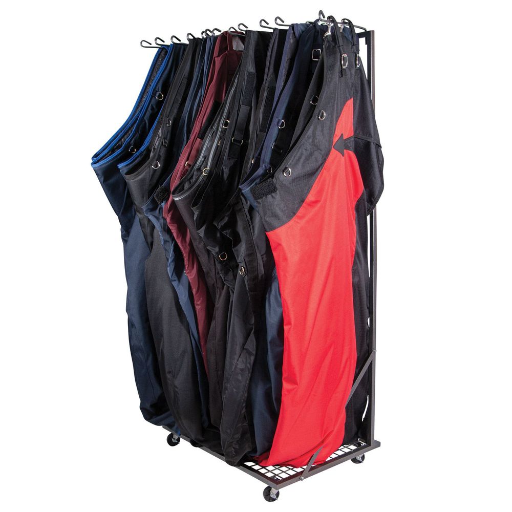 EasyUp® Pro Series Rolling Blanket Hanging Rack Schneiders Saddlery