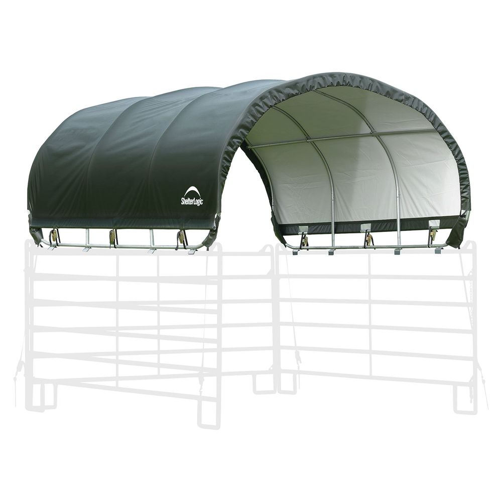 ShelterLogic® 12'x12' Corral Shelter Schneiders Saddlery