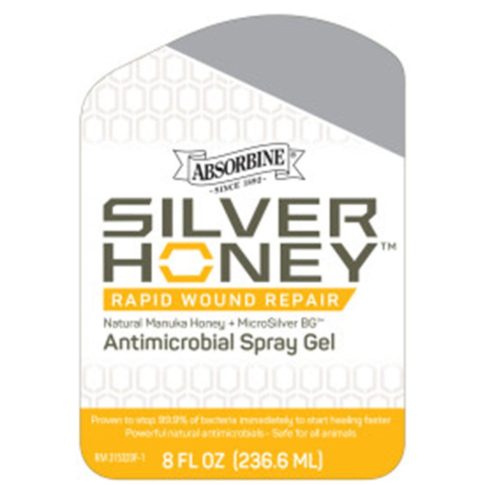 Absorbine® Silver Honey™ Wound Repair Spray Gel 8oz Schneiders Saddlery