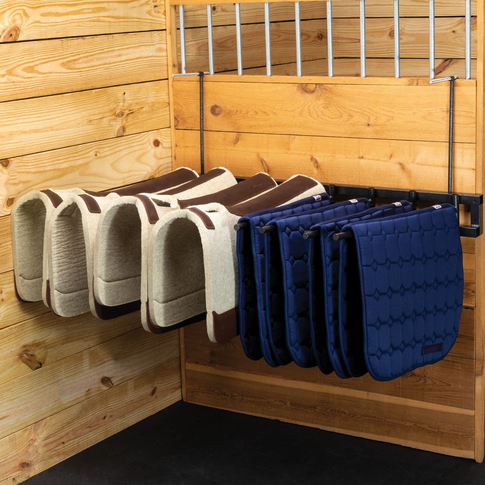 EasyUp® Pro Series Swinging Blanket Bar and Saddle Pad Rack