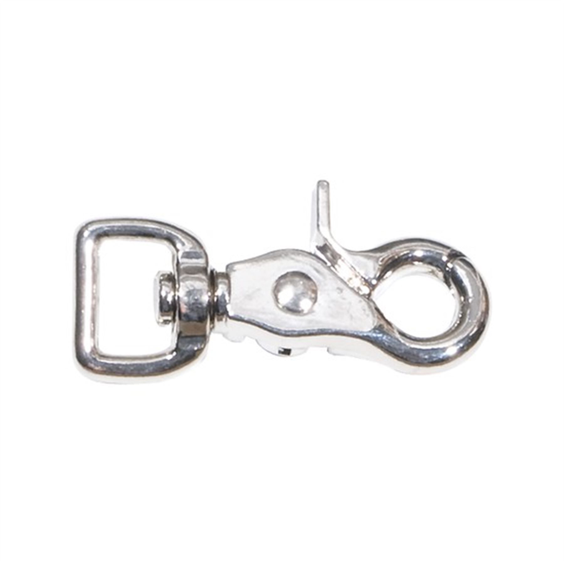 Rein Snap 5/8" Nickel Plate Schneiders Saddlery