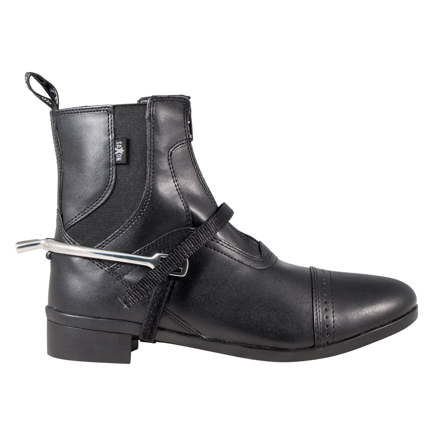 Nylon English Spur Straps with Velcro Closure Schneiders Saddlery