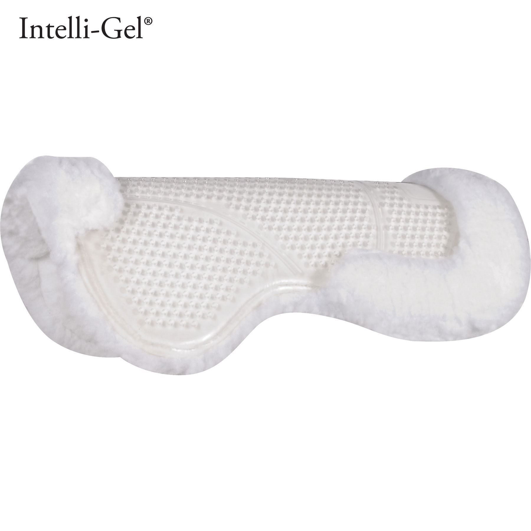DuraTech® AntiSlip Support Gel Half Pad with Synthetic Fleece