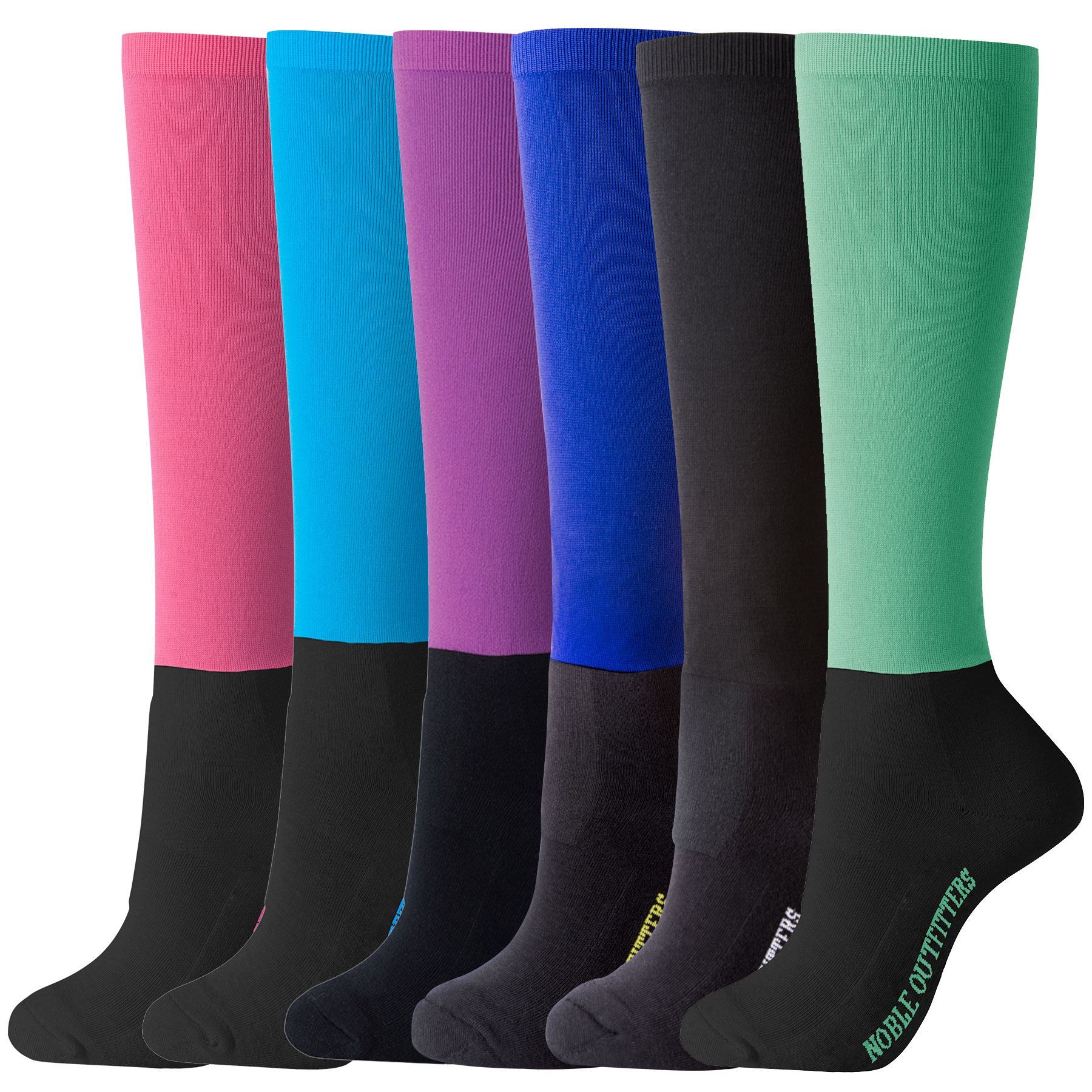 Noble Equestrian® Ladies Solid Peddies™ Socks Schneiders Saddlery