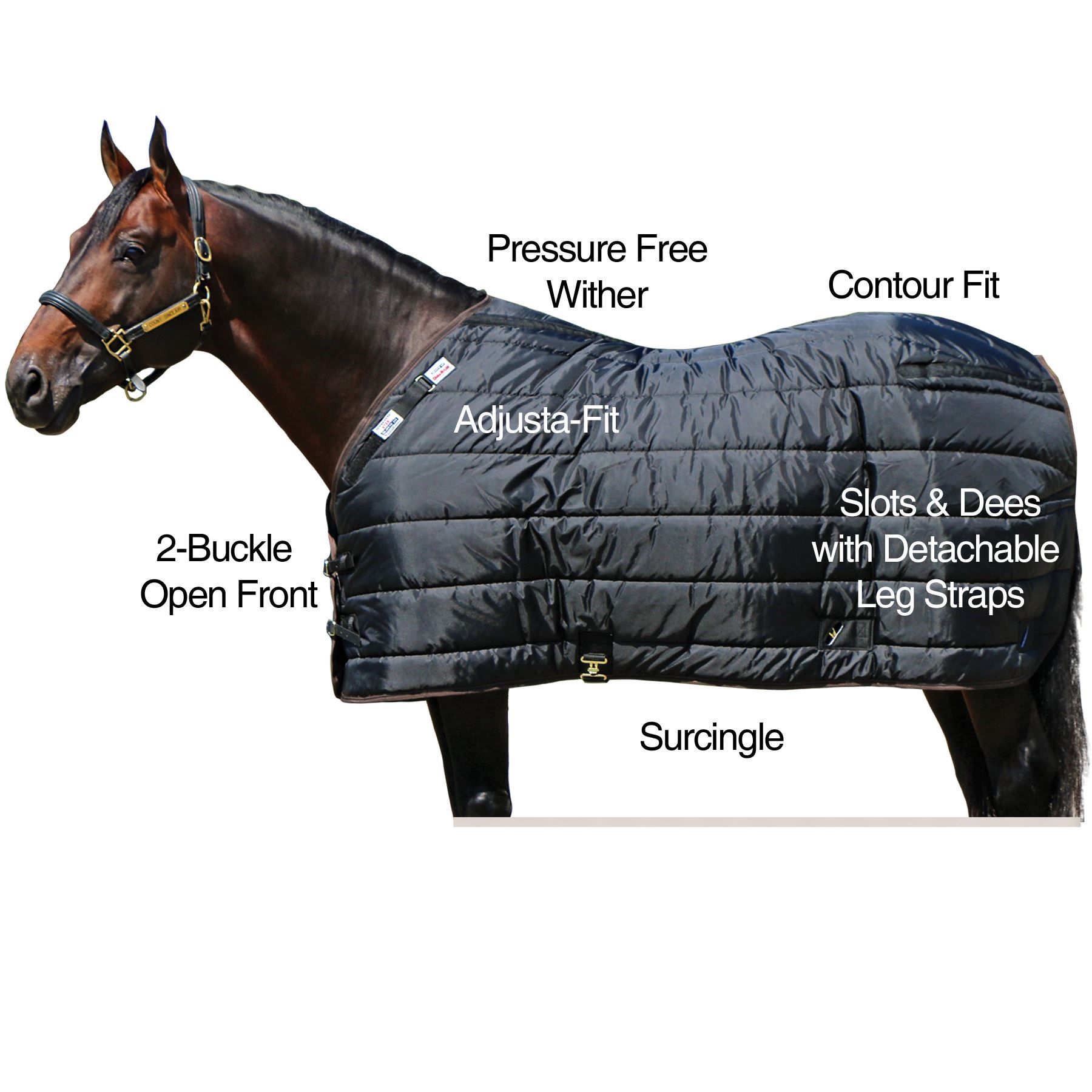 AdjustaFit® DuraNylon® VTEK® Blanket Liner / Stable Blanket