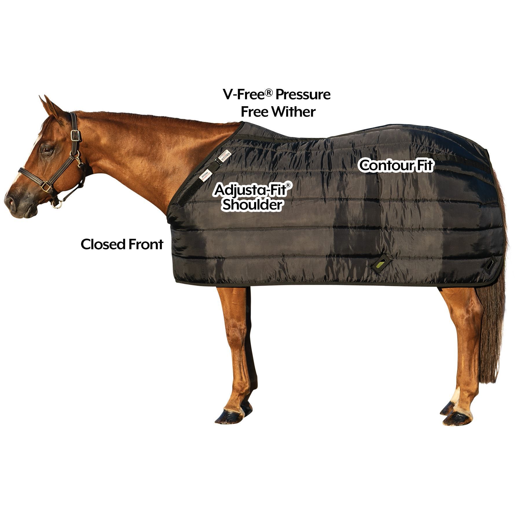 AdjustaFit® TeknoFleece® VFree® Nylon Blanket Liner Schneiders