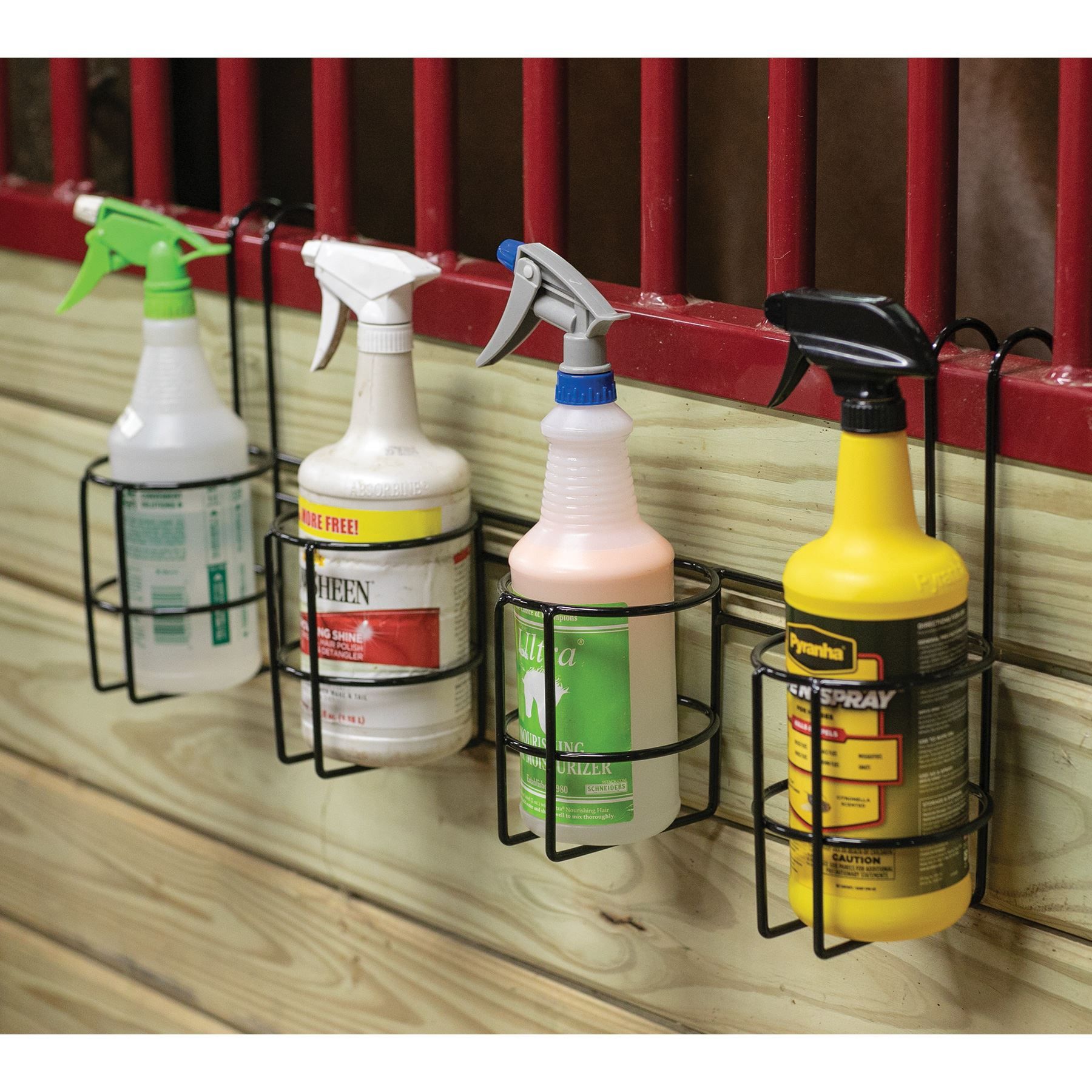 EasyUp® Portable Four Bottle Spray Bottle Holder Schneiders Saddlery