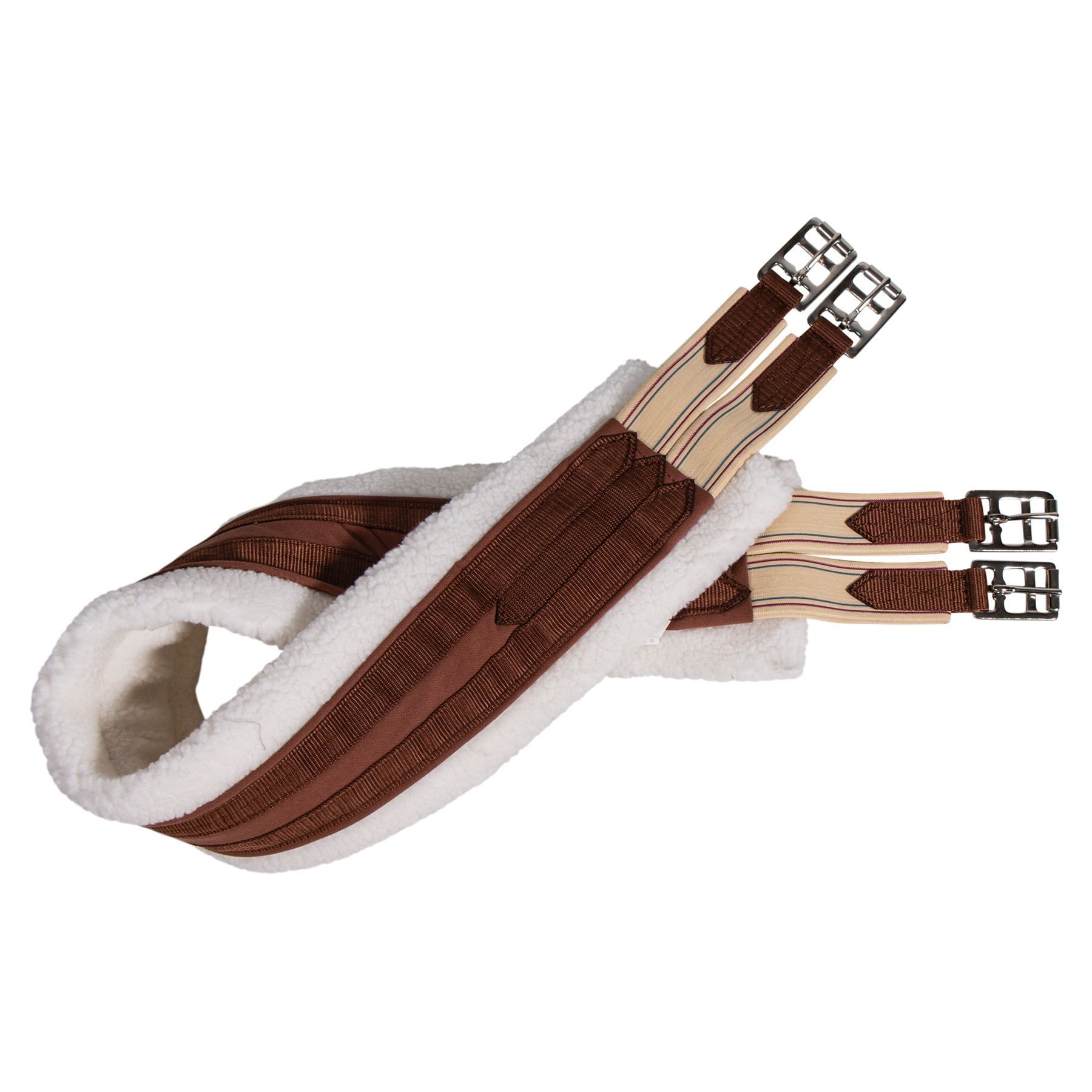 DuraTech® Fleece Lined Double Elastic Girth Schneiders Saddlery