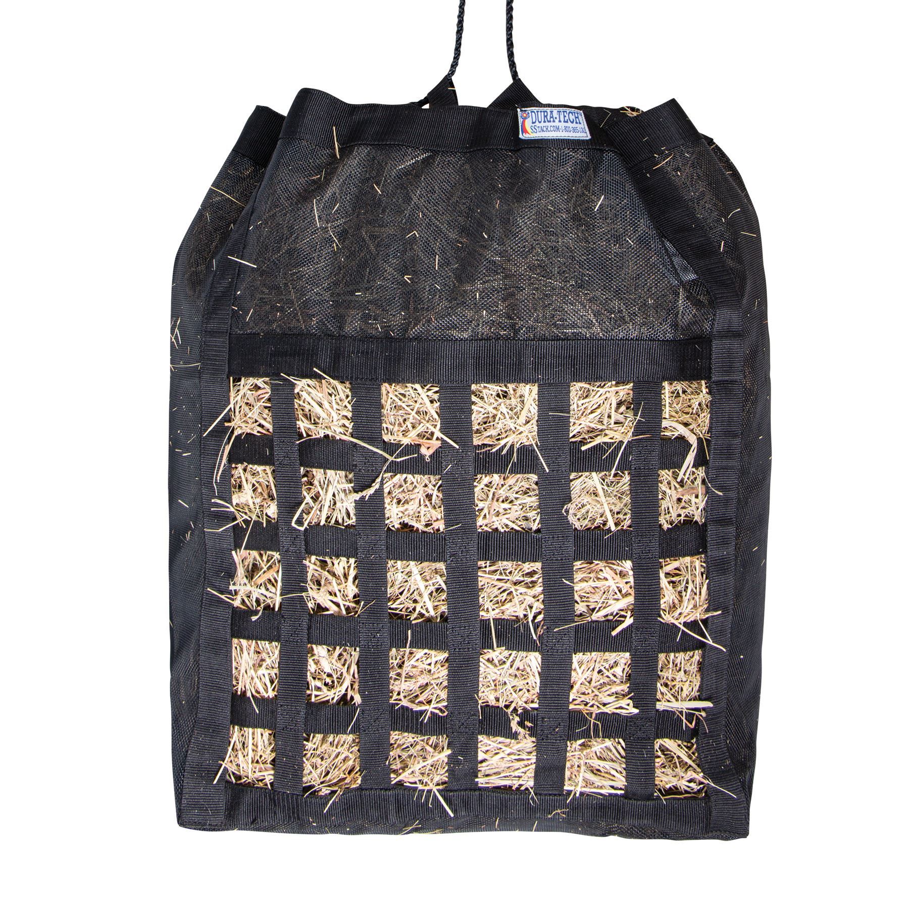 DuraTech® Double Sided Mesh Hay Bag with Drawstring Schneiders Saddlery