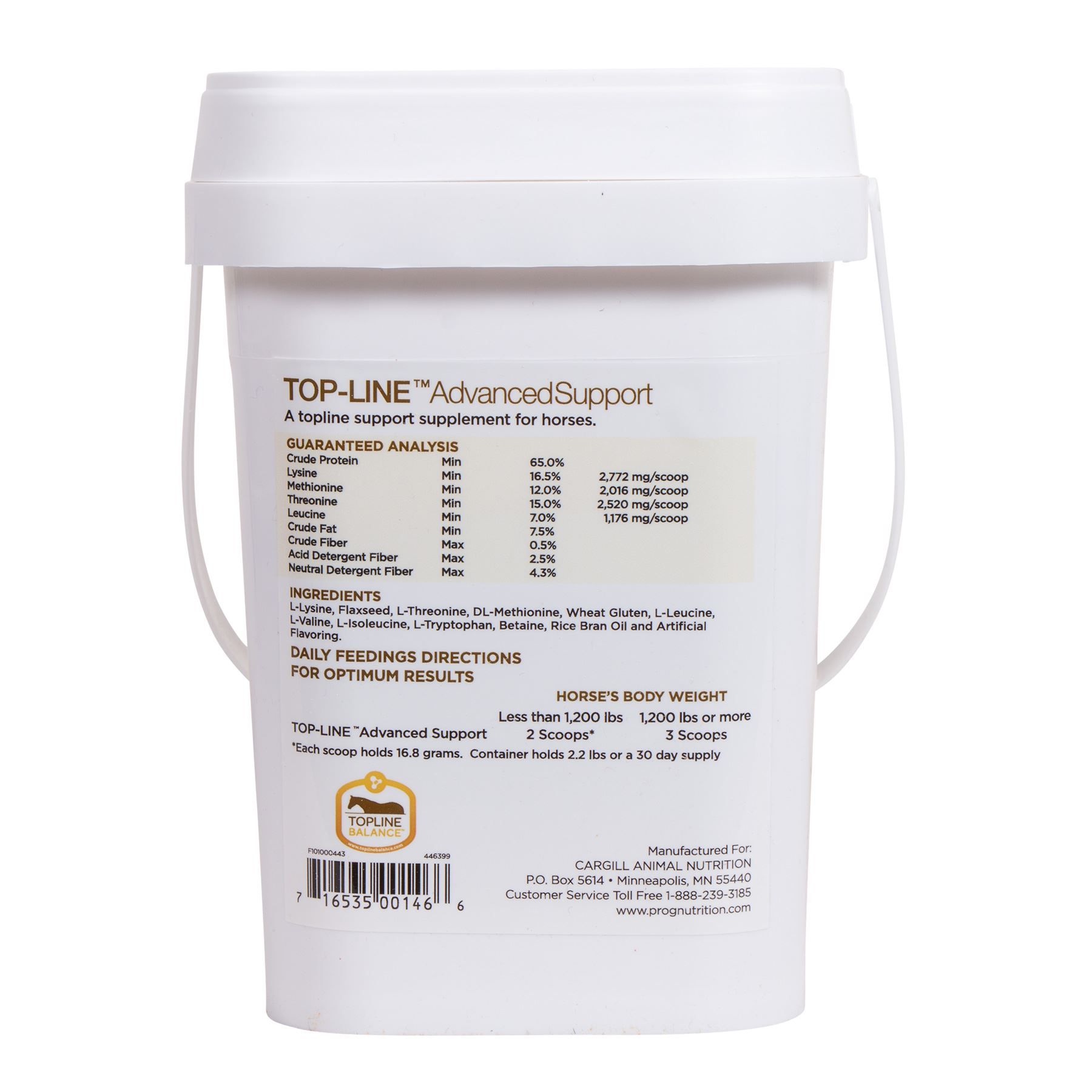 Progressive® Nutrition TopLine™ Advanced Support 2.2lbs Schneiders