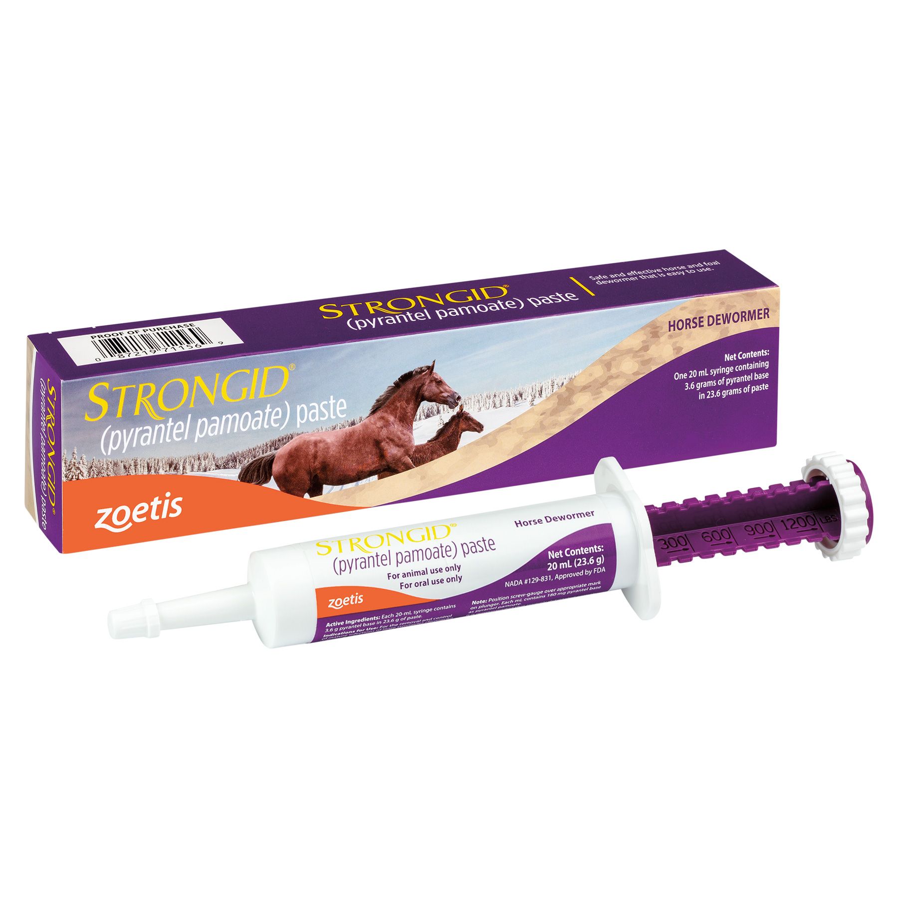 Strongid Paste in Horse Care at Schneider Saddlery
