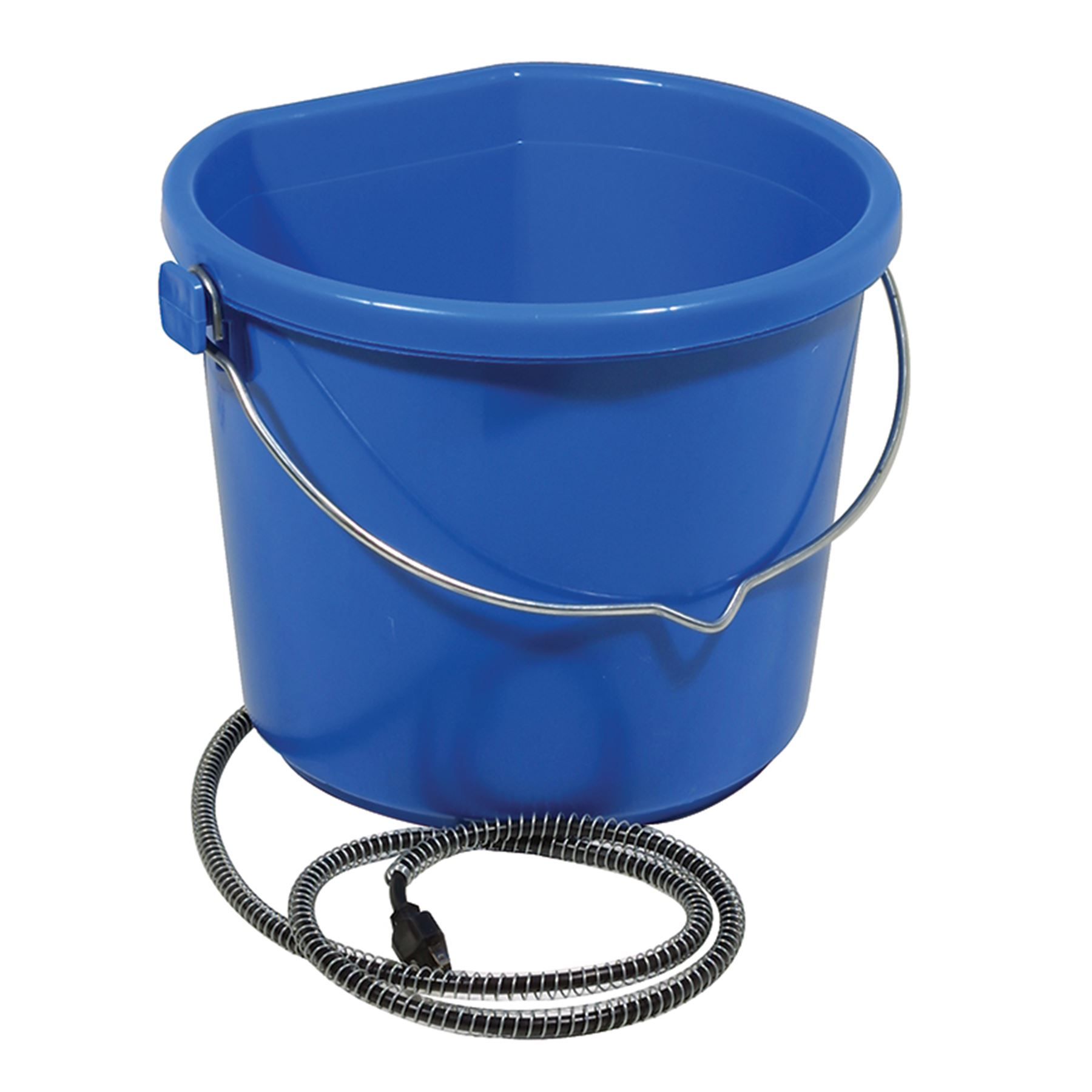 5 Gallon Flatback Heated Water Bucket in Water Buckets / Waterers at