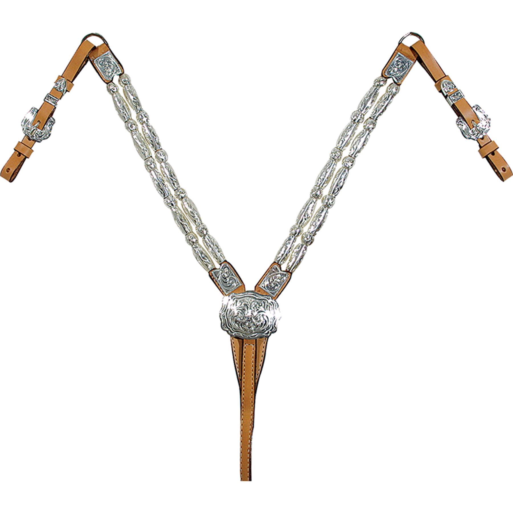 Billy Royal® Silver Plate Thunder Classic Breastcollar in Western at
