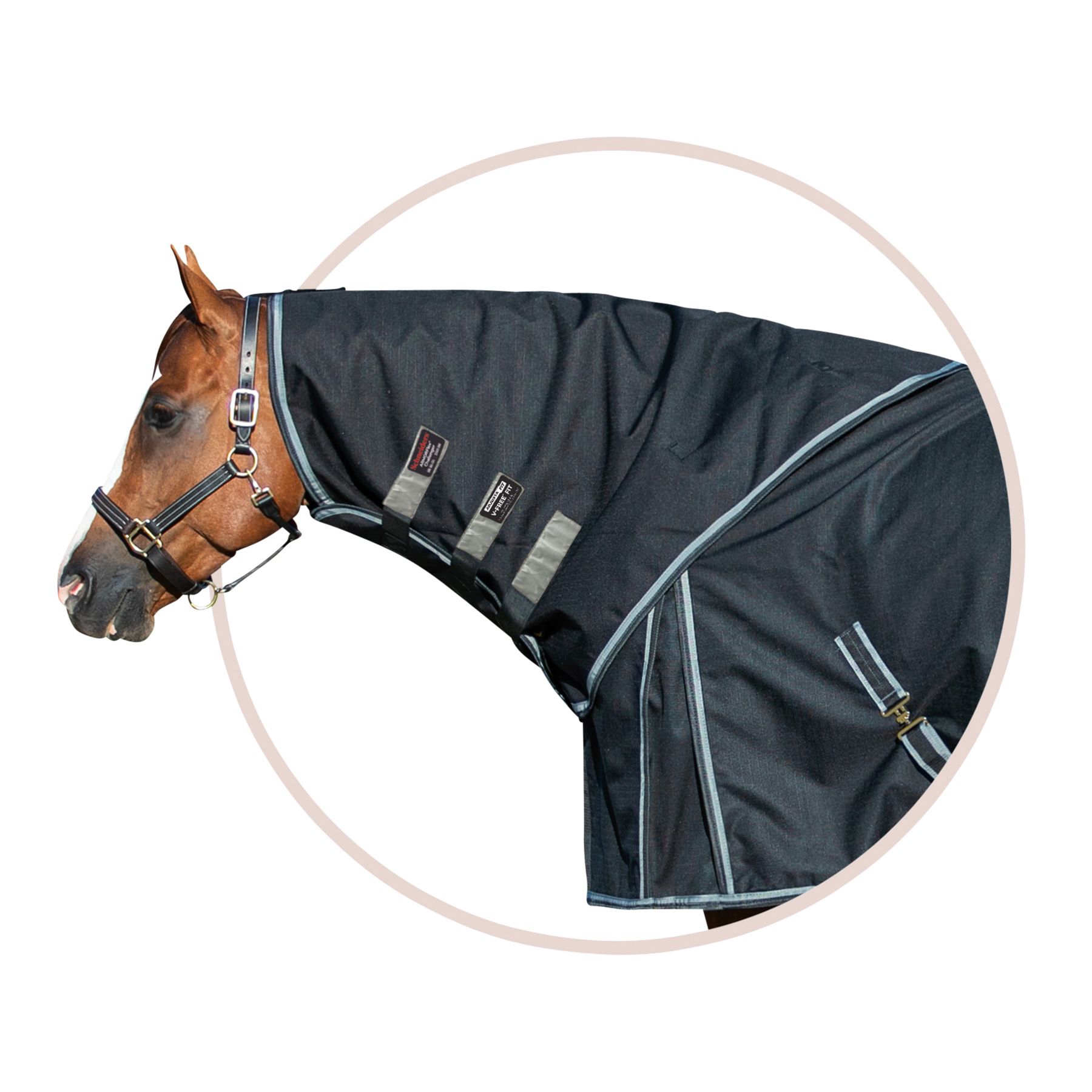 TEKNOFLEECE® Waterproof / Breathable Turnout Neck Cover in Turnout
