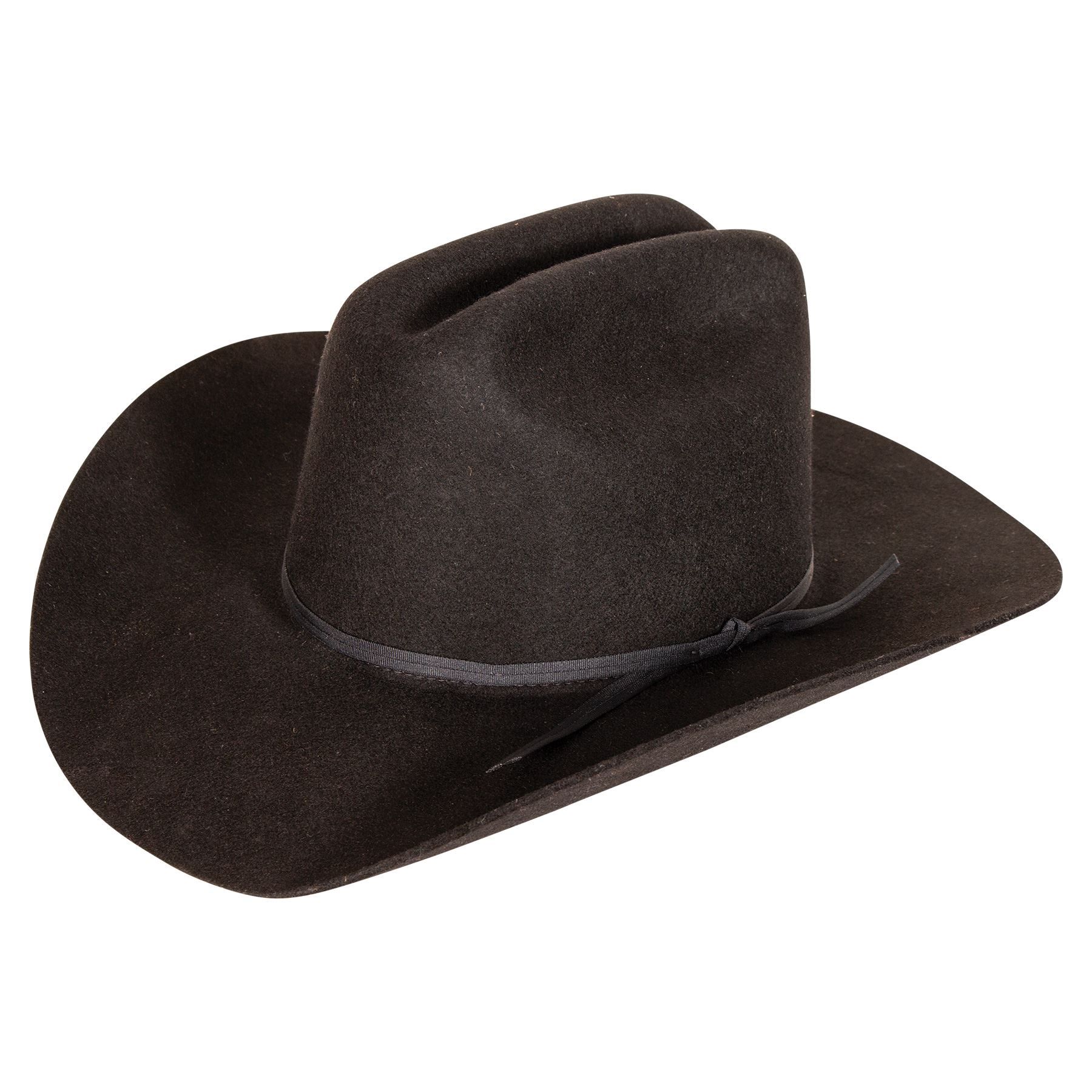 Rodeo King Kids Rodeo Jr Felt Cowboy Hat Black in Kids Western