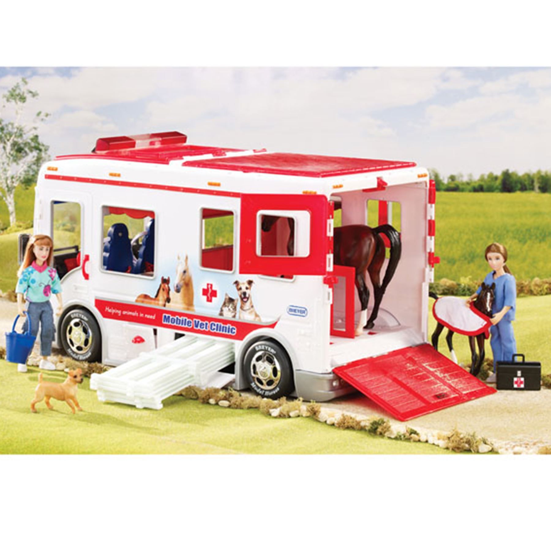 Breyer Mobile Vet Clinic in at Schneider Saddlery