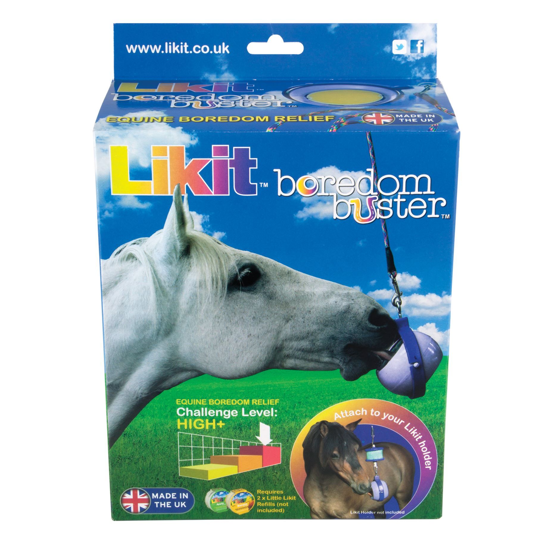 Likit Boredom Buster in Horse Toys / Boredom Breakers at Schneider Saddlery