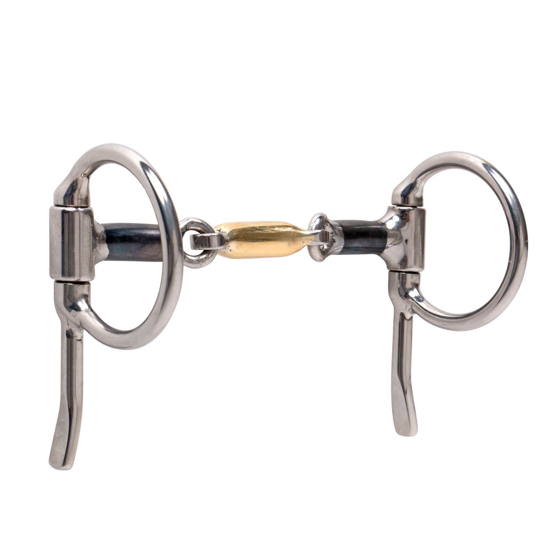 Bowman 3piece Snaffle Half Cheek Bit in Bowman Bits at Schneider Saddlery