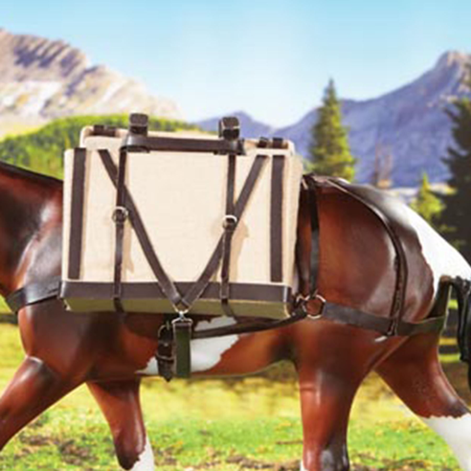 Breyer Pack Saddle w/Panniers Limited Edition in at Schneider Saddlery