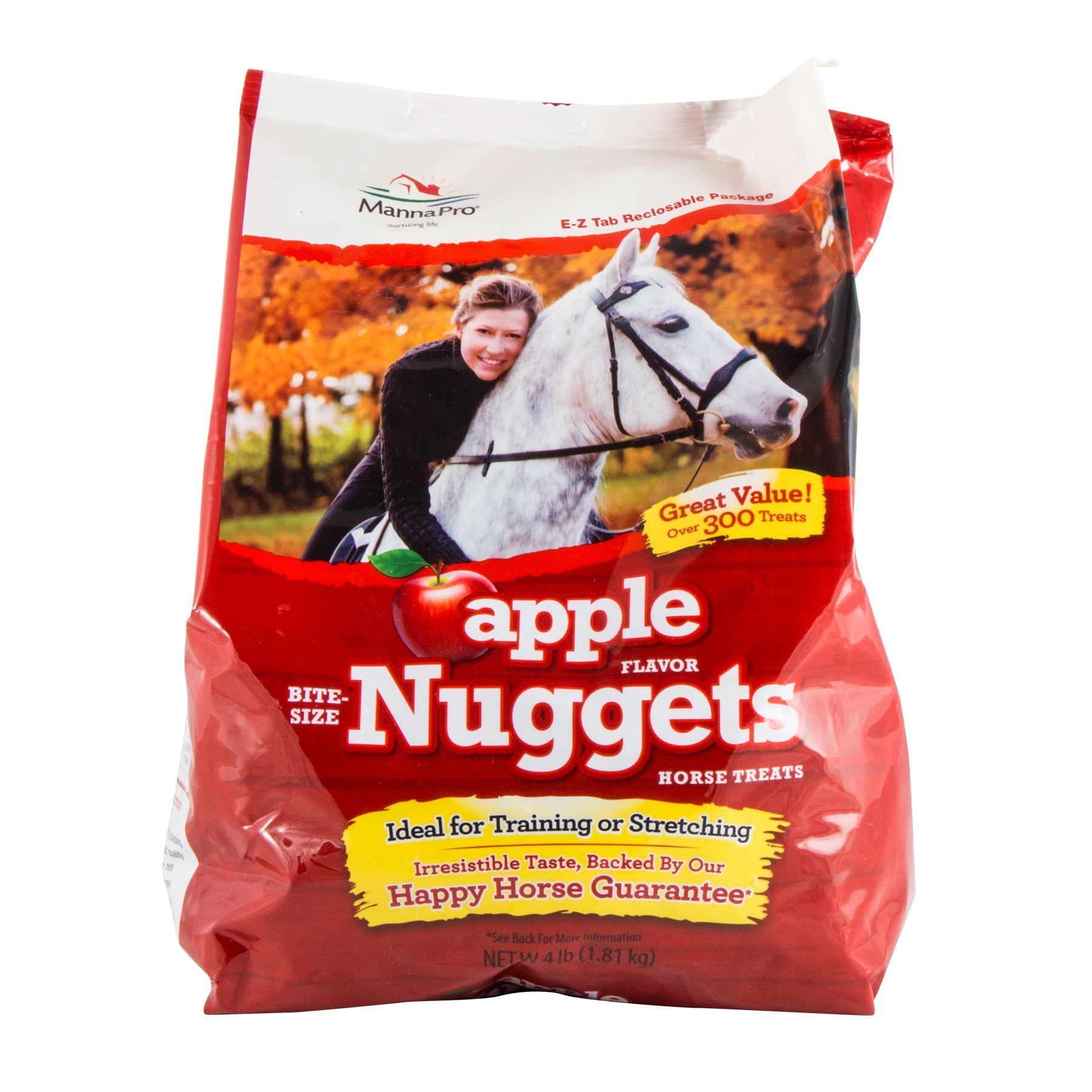 Manna Pro Apple Nuggets Size 4lbs in Horse Treats at Schneider Saddlery